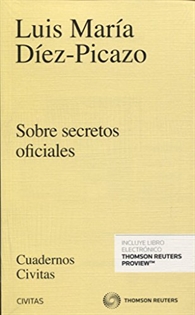 Books Frontpage Sobre secretos oficiales (Papel + e-book)