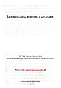 Books Frontpage Lexicografía teórica y aplicada