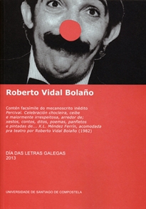 Books Frontpage Día das Letras Galegas 2013. Roberto Vidal Bolaño