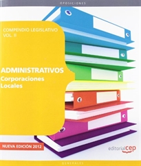 Books Frontpage Compendio Legislativo Administrativos de Corporaciones Locales Vol. II.