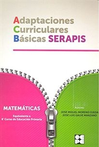 Books Frontpage Matematicas 6P - Adaptaciones Curriculares Básicas Serapis