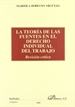 Front pageLa teoría de las fuentes en el derecho individual del trabajo, revisión crítica