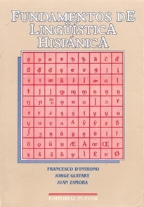 Books Frontpage Fundamentos de lingüística hispánica