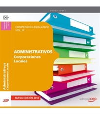 Books Frontpage Compendio Legislativo Administrativos de Corporaciones Locales Vol. III.