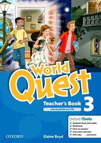 Books Frontpage World Quest 3. Teacher's Book Pack
