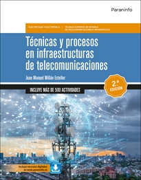 Books Frontpage Técnicas y procesos en infraestructuras de telecomunicaciones 2.ª edición 2024