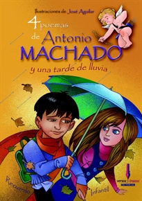 Books Frontpage 4 poemas de Antonio Machado y una tarde de lluvia