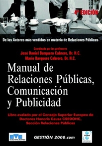 Books Frontpage Manual de Relaciones Públicas, Comunicación y Publicidad