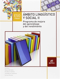 Books Frontpage PMAR Ámbito Lingüístico y Social II