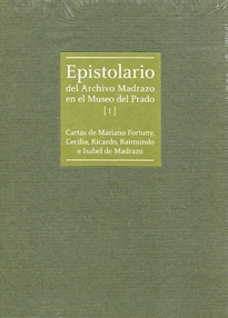 Books Frontpage Epistolario del archivo Madrazo en el Museo del Prado.