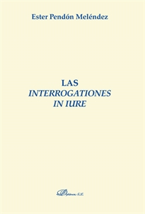 Books Frontpage Las interrogationes in iure