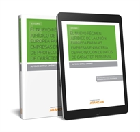 Books Frontpage El nuevo régimen jurídico de la Unión Europea para las empresas en materia de protección de datos de carácter personal (Papel + e-book)