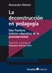 Front pageLa deconstrucción en pedagogía
