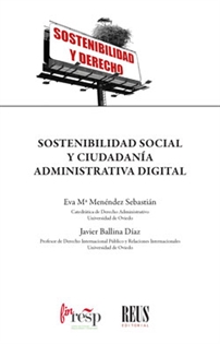 Books Frontpage Sostenibilidad social y ciudadanía administrativa digital