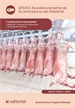 Front pageAcondicionamiento de la carne para su uso industrial. INAI0108 - Carnicería y elaboración de productos cárnicos