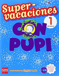 Books Frontpage Supervacaciones con Pupi. 1 Primaria