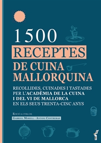 Books Frontpage 1.500 receptes de cuina mallorquina