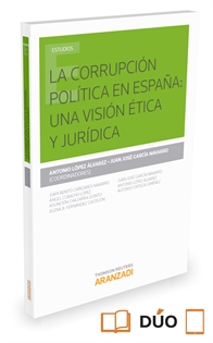 Books Frontpage La corrupción política en España: una visión ética y jurídica