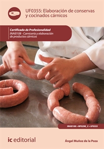 Books Frontpage Elaboración de conservas y cocinados cárnicos. inai0108 - carnicería y elaboración de productos cárnicos