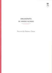 Books Frontpage Bibliografía de Amado Alonso