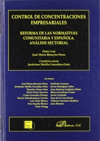 Books Frontpage Control de concentraciones empresariales