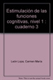Front pageEstimulación de las funciones cognitivas Nivel 1 Gnosias