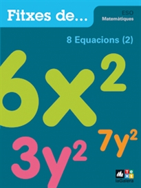 Books Frontpage Quadern 8: Equacions (2)
