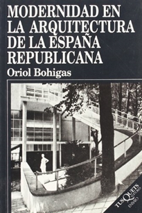 Books Frontpage Modernidad en la arquitectura de la España republicana