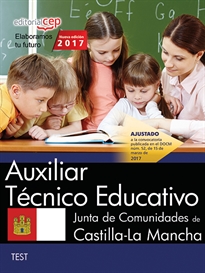 Books Frontpage Auxiliar Técnico Educativo. Junta de Comunidades de Castilla-La Mancha. Test