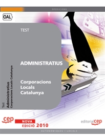 Books Frontpage Administratius Corporacions Locals Catalunya. Test