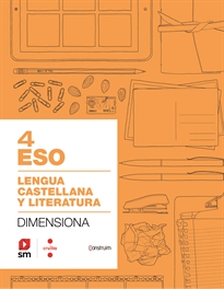 Books Frontpage Cuaderno Lengua castellana y literatura. 4 ESO. Dimensiona. Construïm