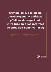 Books Frontpage Criminología, sociología jurídico-penal y políticas públicas de seguridad.