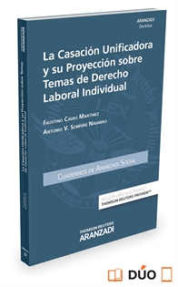 Books Frontpage La casación unificadora y su proyección sobre temas de Derecho Laboral Individual (Papel + e-book)