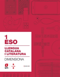 Books Frontpage Quadern Llengua catalana i literatura. 1 ESO. Dimensiona. Construïm