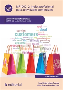 Books Frontpage Inglés profesional para actividades comerciales. COMV0108 - Actividades de venta