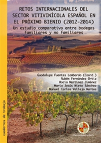 Books Frontpage Retos internacionales del sector vitivinícola español en el proximo bienio (2012-2014)