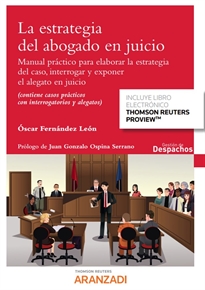 Books Frontpage La estrategia del abogado en juicio (Papel + e-book)