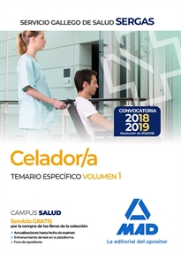 Books Frontpage Celadores del Servicio Gallego de Salud. Temario específico volumen 1