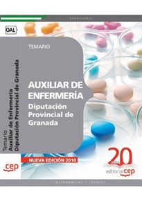 Books Frontpage Auxiliar de Enfermería. Diputación Provincial de Granada. Temario