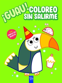 Books Frontpage ¡Guau! Coloreo sin salirme. Verde