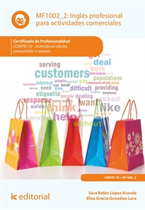 Books Frontpage Inglés profesional para actividades comerciales. COMT0110 - Atención al cliente, consumidor o usuario