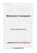 Front pageMorfología y diccionarios