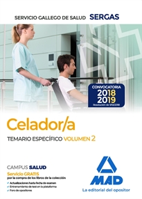 Books Frontpage Celadores del Servicio Gallego de Salud. Temario específico volumen 2
