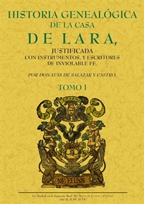 Books Frontpage Historia genealógica de la Casa de Lara (Obra completa)