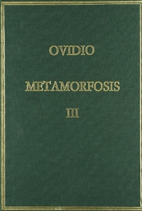Books Frontpage Metamorfosis. Vol. III, Libros XI-XV