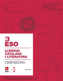 Books Frontpage Quadern Llengua catalana i literatura. 3 ESO. Dimensiona. Construïm