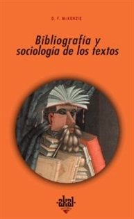Books Frontpage Bibliografía y sociología de los textos