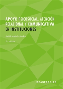 Books Frontpage Apoyo psicosocial, atención relacional y comunicativa en instituciones