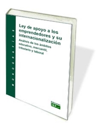 Books Frontpage Ley de apoyo a los emprendedores y su internacionalización. Análisis de los ámbitos educativos, mercantil, tributario y laboral