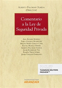 Books Frontpage Comentario a la Ley de Seguridad Privada (Papel + e-book)